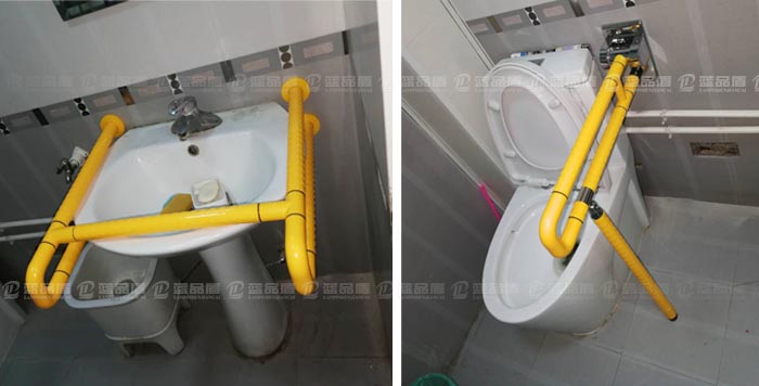 【上海】家庭用戶安裝多款衛(wèi)生間扶手，給老人全方位的保護